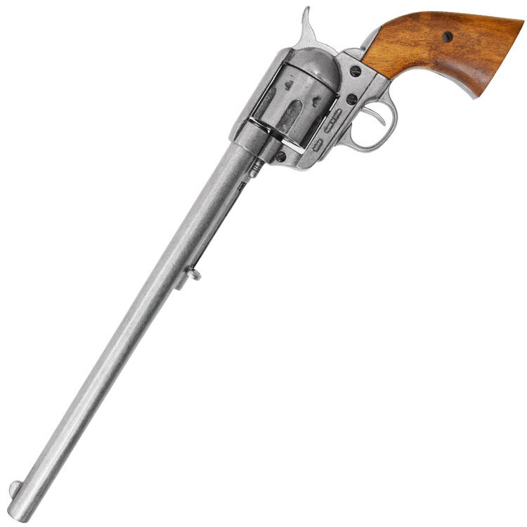 Макет револьвер Colt Peacemaker 12" DE-1303 кал .45 рукоять дерево США 1873 (Denix)