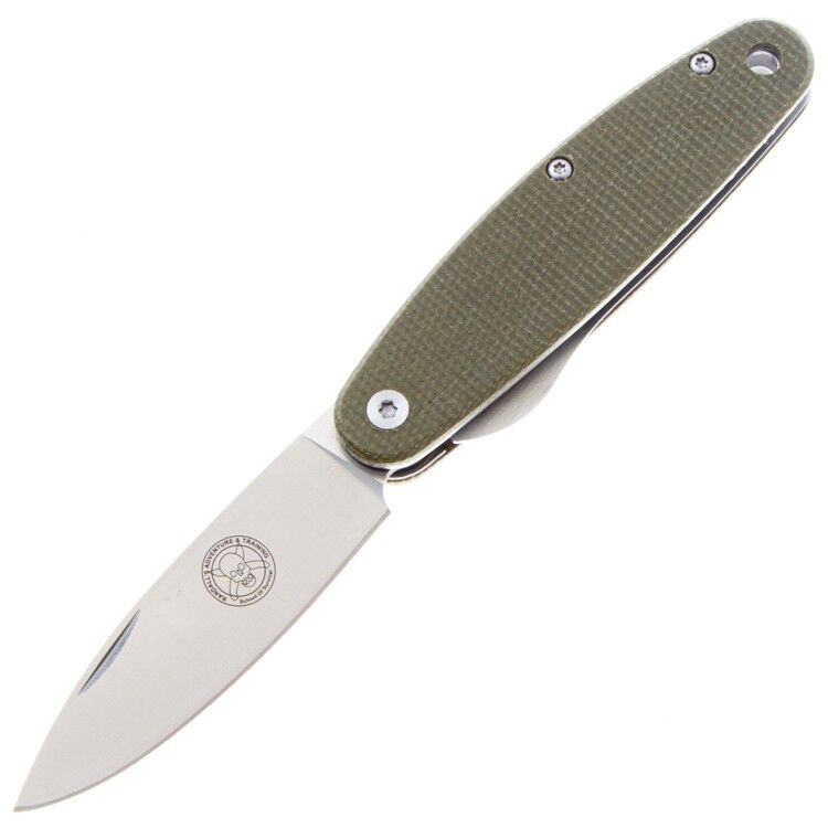 Нож ESEE Churp сталь D2 рукоять Green Canvas Micarta (BRKC1)