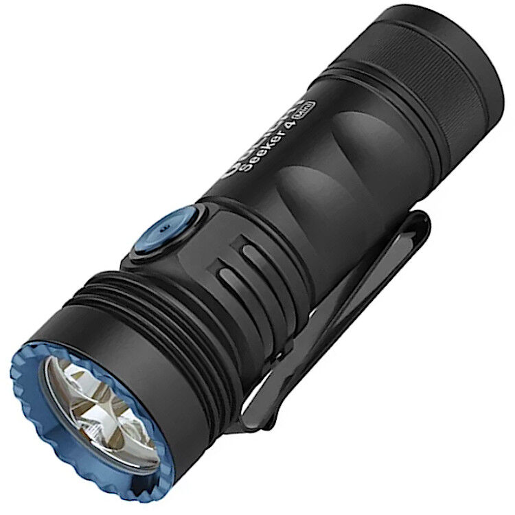 Фонарь Olight Seeker 4 Mini Black Osram/Luminus UV P9 холодный белый