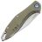 Нож MKM Fara сталь M390 рукоять Green Canvas Micarta (MY01-GC)