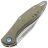 Нож MKM Fara сталь M390 рукоять Green Canvas Micarta (MY01-GC)