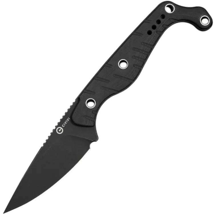 Нож CIVIVI SŌKN blackwash сталь Nitro-V рукоять Black G10 (C22027-3)