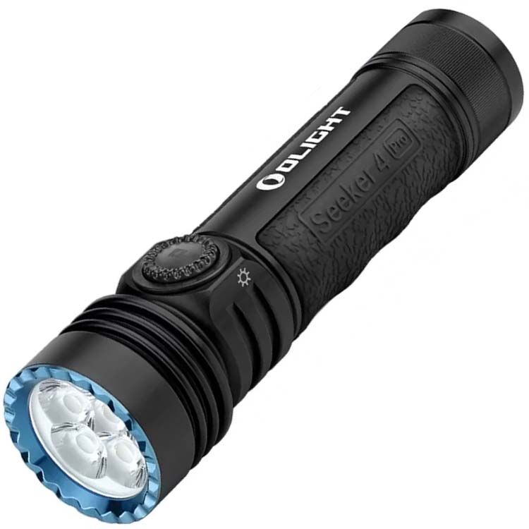 Фонарь Olight Seeker 4 Pro NW Black Osram P9 нейтрально-белый