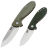 Нож Kristal Zaponka Mega cталь D2 Satin рукоять Green Micarta/Ti
