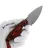 Нож Titanfox Геккон сталь N690 рукоять Black/Red G10