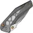 Нож CIVIVI Wellmax satin сталь 14C28N рукоять Gray Aluminum/Polished Clear Lexan (C24008C-1)