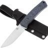 Нож Owl Knife Barn-XS сталь QPM53 рукоять микарта Джинс серая