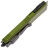 Нож Microtech Ultratech T/E black сталь M390 рукоять Olive drab Aluminum (123-1OD)