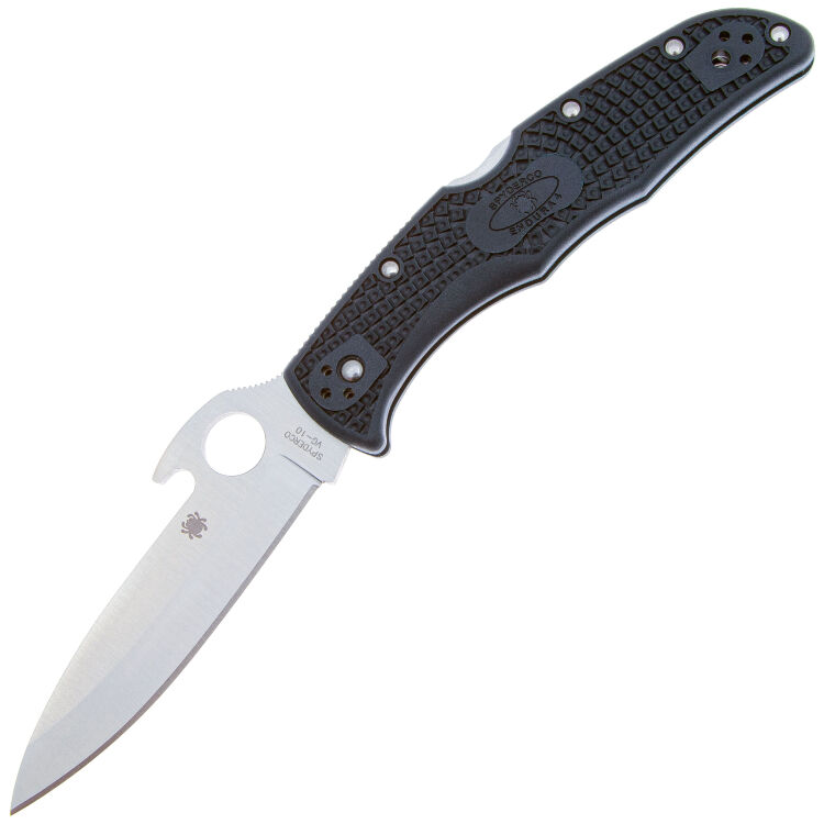 Нож Spyderco Endura 4 Emerson Wave сталь VG-10 рукоять Black FRN (C10PGYW)