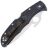 Нож Spyderco Endura 4 Emerson Wave сталь VG-10 рукоять Black FRN (C10PGYW)
