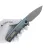 Нож ZT 0044 stonewash сталь S90V рукоять Blue Titanium (0044BLU)