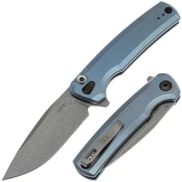 Нож ZT 0044 stonewash сталь S90V рукоять Blue Titanium (0044BLU) Нож ZT 0044 stonewash сталь S90V рукоять Blue Titanium (0044BLU)