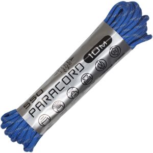Паракорд CORD 550 световозвращающий Blue 10м 