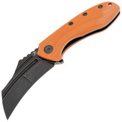 Нож Kansept KTC3 blackwash сталь 154CM рукоять Orange G10
