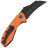 Нож Kansept KTC3 blackwash сталь 154CM рукоять Orange G10