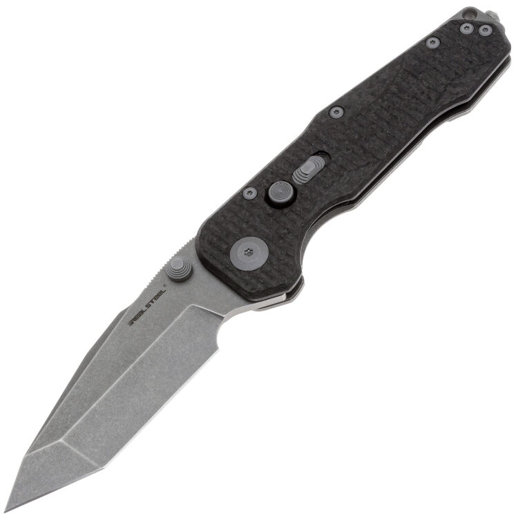 Нож Real Steel Evolution Tanto сталь S35VN рукоять Shredded CF/Titanium (9914)