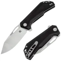 Нож Kristal Ravelin cталь D2 Satin рукоять Black G10