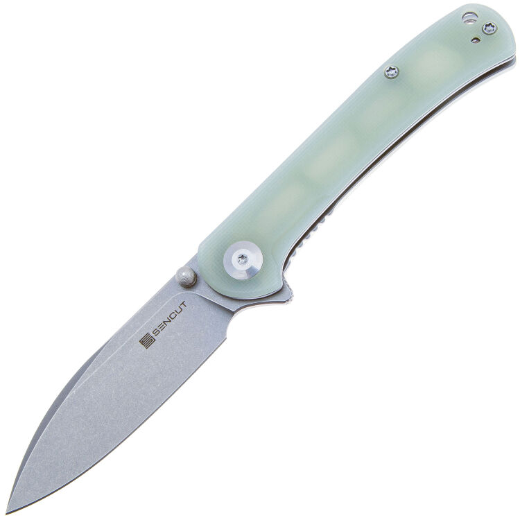 Нож Sencut Scepter Stonewash сталь 9Cr18MoV рукоять Natural G10 (SA03C)