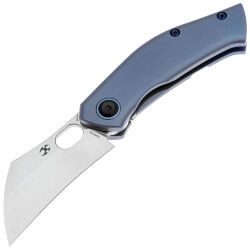Нож Kansept Osprey stonewash сталь S35VN рукоять Blue Titanium