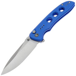 Нож CIVIVI Hyperpulse satin сталь 14C28N рукоять Blue Aluminum (C23087A-2)