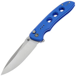 Нож CIVIVI Hyperpulse satin сталь 14C28N рукоять Blue Aluminum (C23087A-2)
