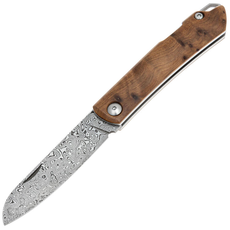 Нож N.C. Custom Bro сталь Damascus рукоять Туя