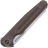 Нож We Knife Reiver Beadblast сталь S35VN рукоять Bronze Titanium (WE16020-3)