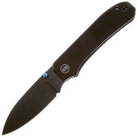 Нож WE Knife Big Banter Blackwash сталь CPM-20CV рукоять Black G10 (WE21045-1)