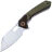 Нож CJRB Caldera сталь AR-RPM9 рукоять Black/Green G10 (J1923-GN)