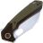 Нож CJRB Caldera сталь AR-RPM9 рукоять Black/Green G10 (J1923-GN)