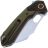 Нож CJRB Caldera сталь AR-RPM9 рукоять Black/Green G10 (J1923-GN)