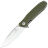 Нож Ironfly Zesty satin сталь VG-10 рукоять Green Burlap Micarta