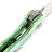 Нож TuoTown Guerrero сталь M390 рукоять Green Crystal Ti/Green Carbon Fiber