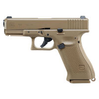 Пистолет пневматический Umarex Glock19X BB Tan