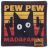 Хэнк мини (платок) MonkeyCREW Pew Pew 12*12см
