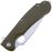 Нож Daggerr Resident DL serrated stonewash сталь 8Cr14MoV рукоять Olive FRN