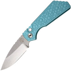 Нож Pro-Tech/Strider PT+ stonewash сталь MagnaCut рукоять Gridlock Tiffany Blue Aluminum