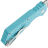 Нож Pro-Tech/Strider PT+ stonewash сталь MagnaCut рукоять Gridlock Tiffany Blue Aluminum