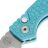 Нож Pro-Tech/Strider PT+ stonewash сталь MagnaCut рукоять Gridlock Tiffany Blue Aluminum