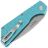Нож Pro-Tech/Strider PT+ stonewash сталь MagnaCut рукоять Gridlock Tiffany Blue Aluminum