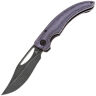 Нож Tenable Gideon blackwash сталь Nitro-V рукоять Purple Micarta