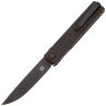 Нож Fox Chnops black сталь BECUT рукоять Black aluminium (FX-543 ALB)