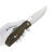 Нож CJRB Prado sandpolish сталь AR-SFII рукоять OD Green Micarta (J1936B-ODG)