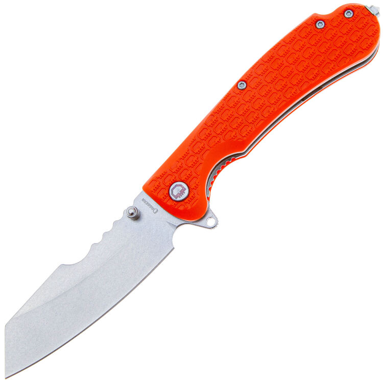 Нож Daggerr Rhino DL stonewash сталь 8Cr14MoV рукоять Orange FRN