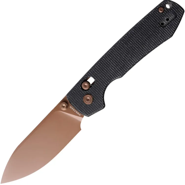 Нож Vosteed Raccoon CB copper dune сталь 14C28N рукоять Black Micarta