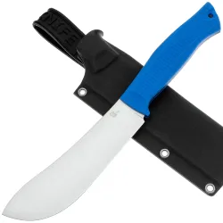 Нож Owl Knife Butcher сталь M390 рукоять синий G10