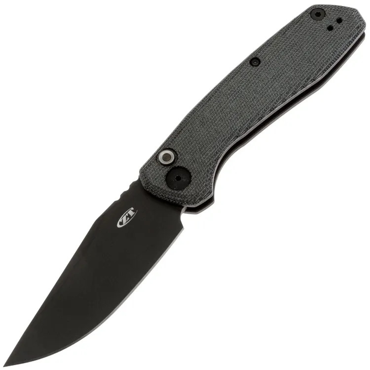 Нож ZT 0512 Auto black сталь Cru-Wear рукоять Black Micarta/Black Ti (0512BLK)