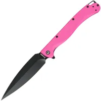 Нож Daggerr Vendetta DL blackwash сталь 8Cr14MoV рукоять Pink FRN