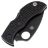 Нож Spyderco Manbug Wharncliffe Black сталь VG-10 рукоять Black FRN (MBKWPBK)
