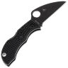 Нож Spyderco Manbug Wharncliffe Black сталь VG-10 рукоять Black FRN (MBKWPBK)